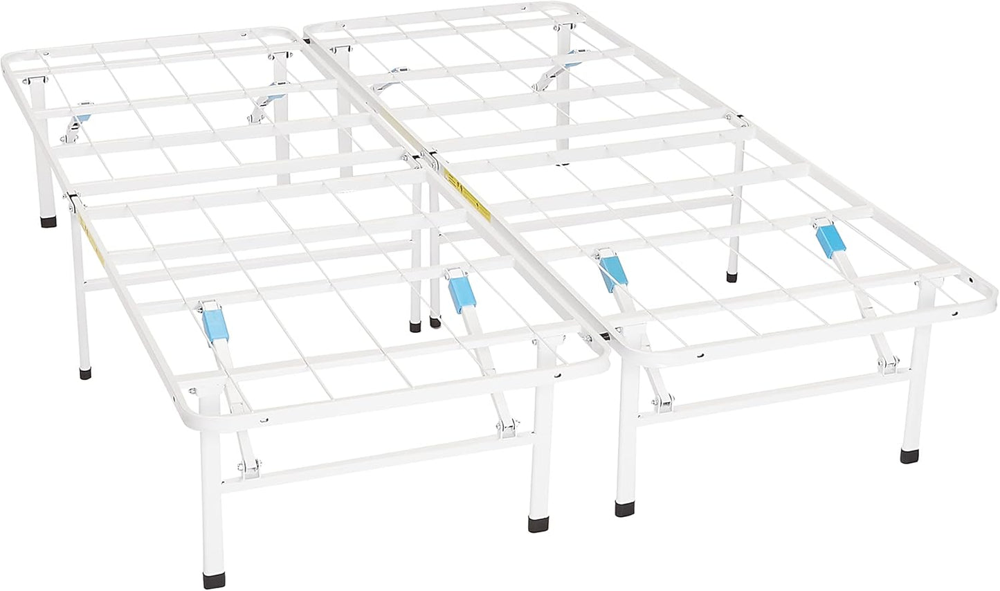 Durable Full Size Platform Bed Frame with Tool-Free Setup