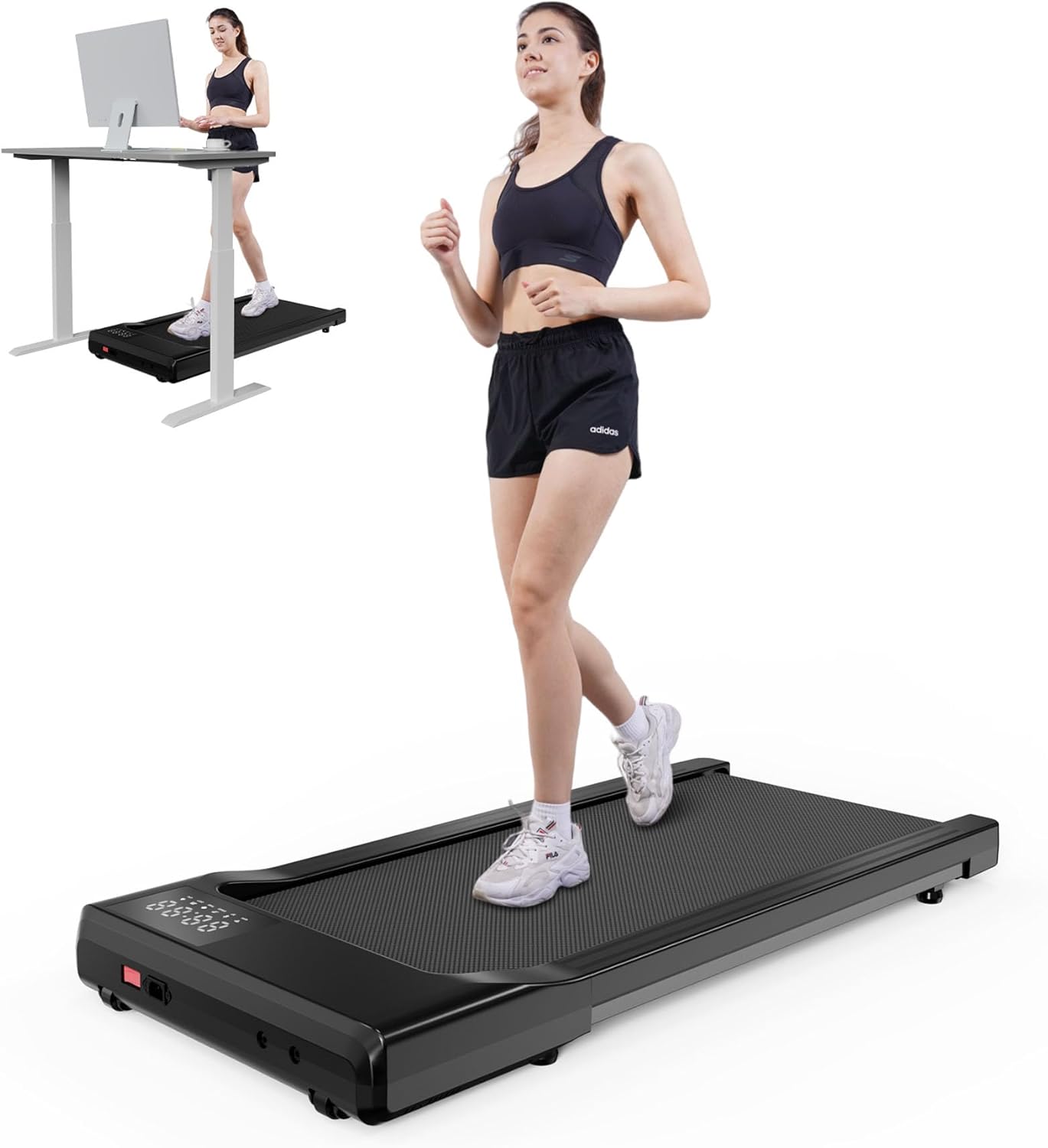 Under Desk Walking Pad Treadmill for Home Office Exercise