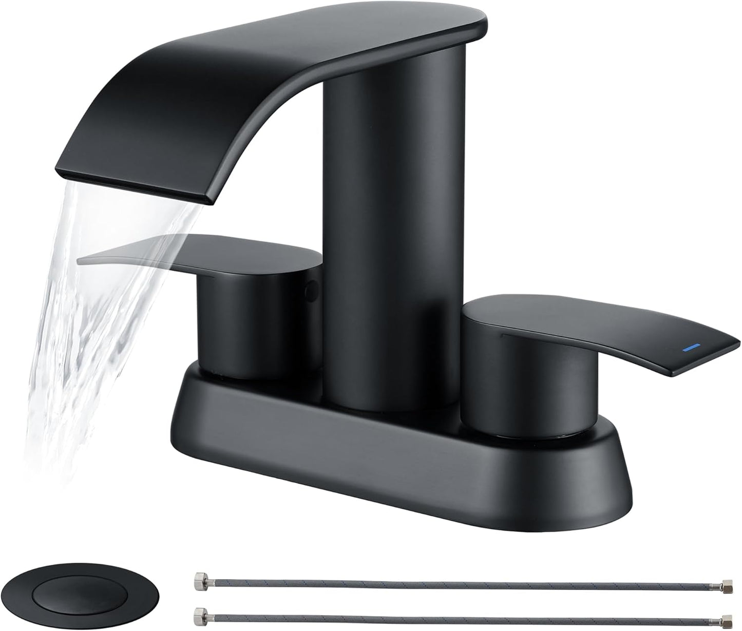 Ultimate Unicorn Black Waterfall Bathroom Faucet for Modern Sinks