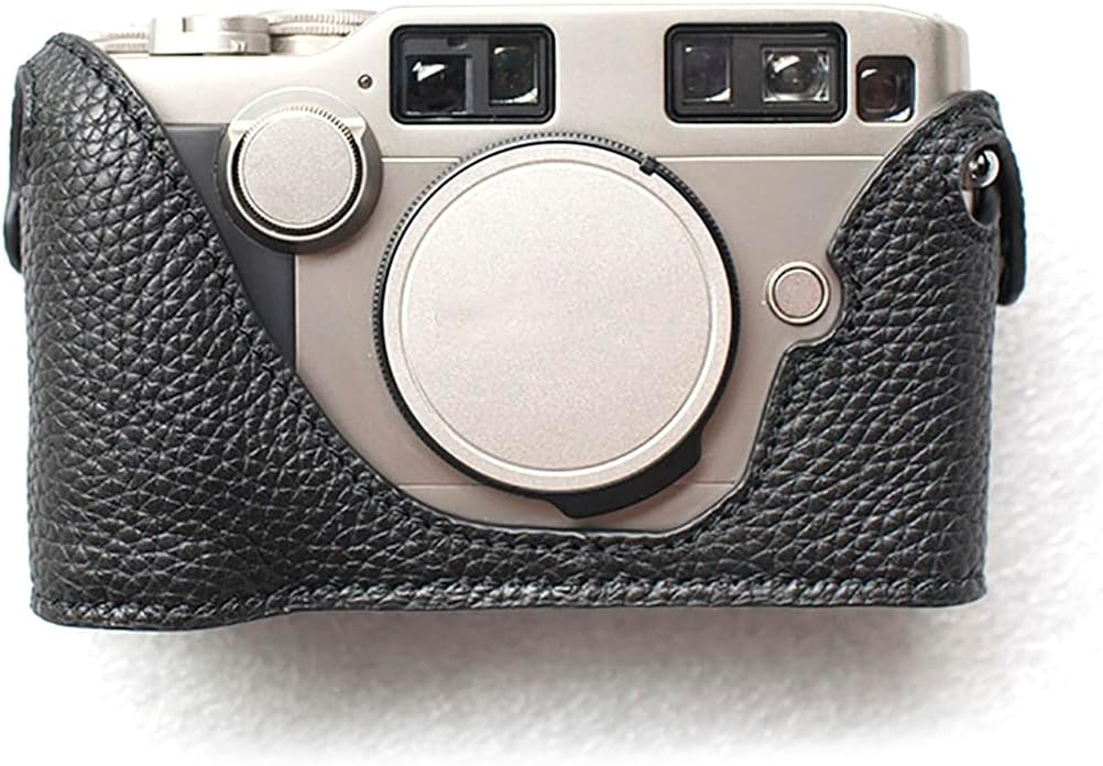 Handmade Genuine Real Leather Half Camera Case for Contax G2