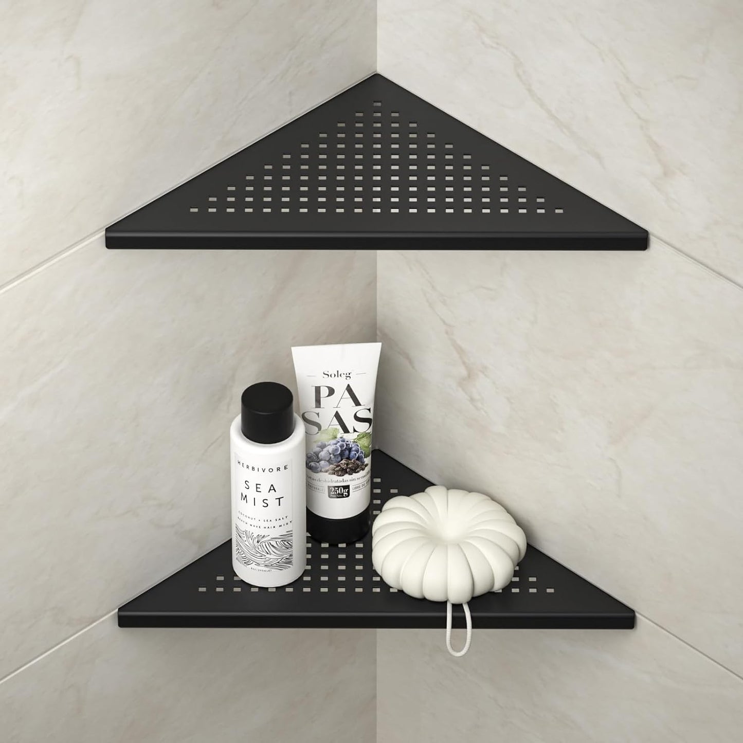 Corner Shower Shelves by Bernkot: Stylish & Durable Design