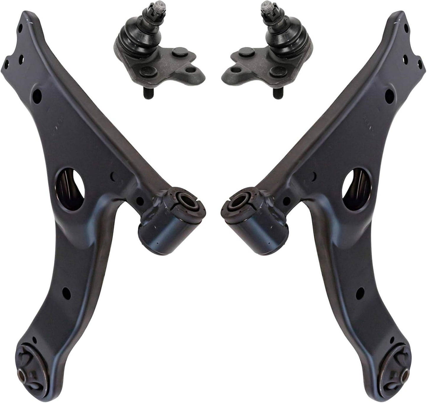TRQ Front Lower Control Arm Set for 2014-2019 Toyota Corolla
