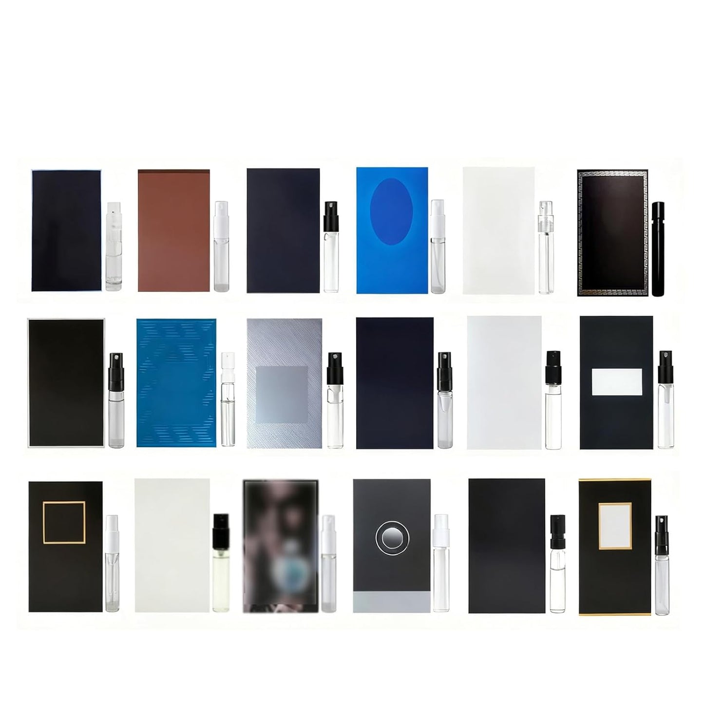 Men's Fragrance Samples Set with 18 Designer Cologne Vials
