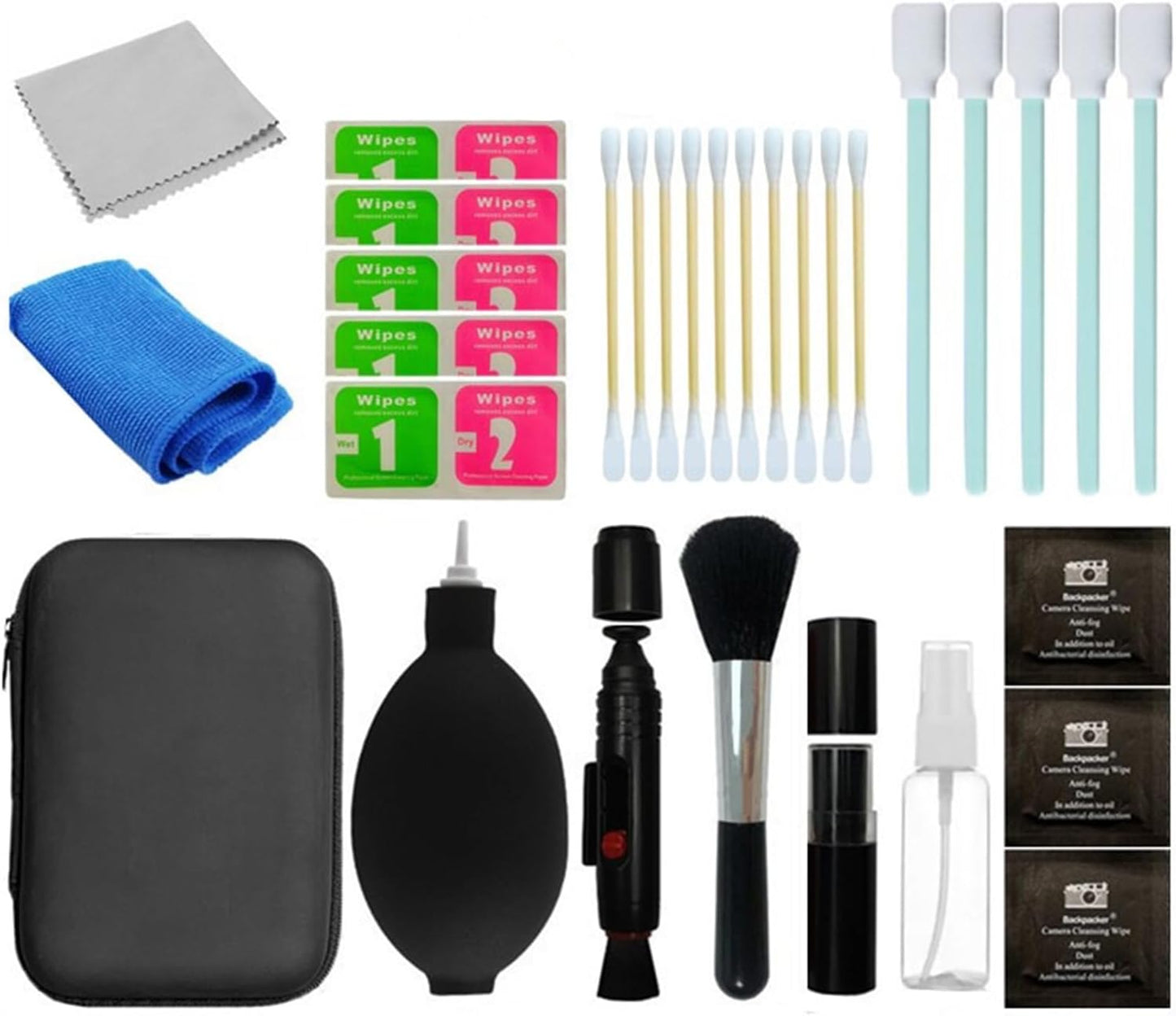 Missdong 12-in-1 Universal Camera Cleaning Kit