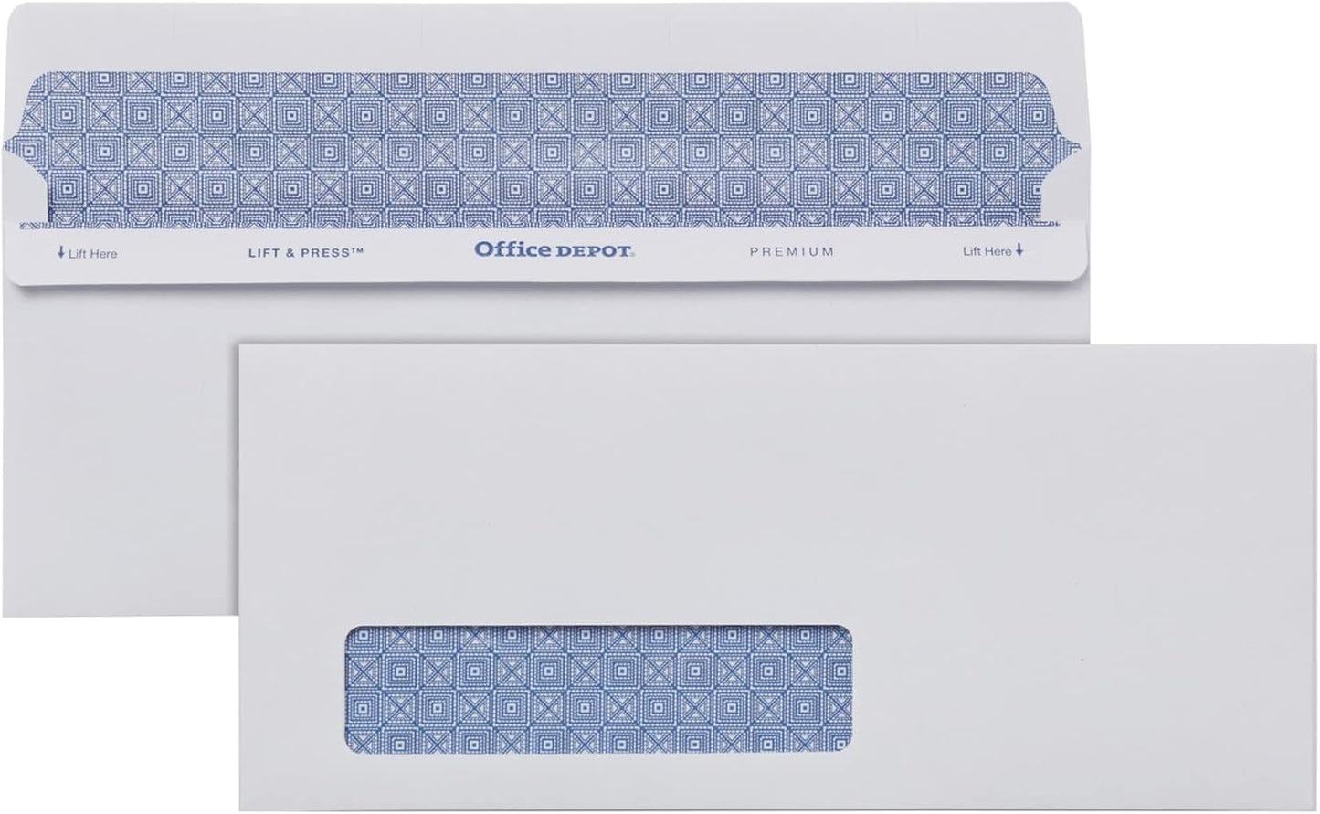 100% Recycled #10 Envelopes, Pack Of 500