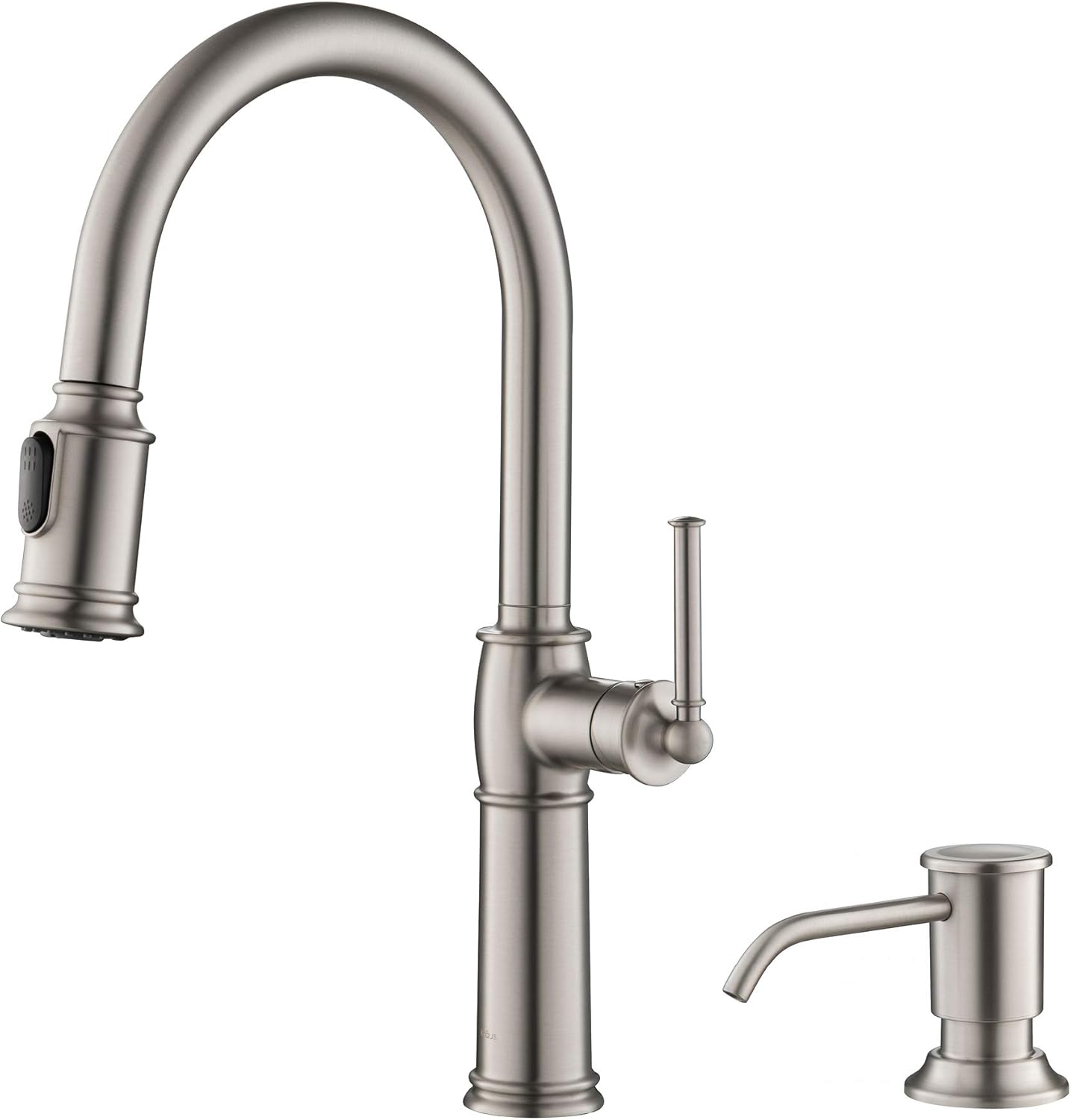 KRAUS Sellette Spot Free Stainless Steel Kitchen Faucet Review