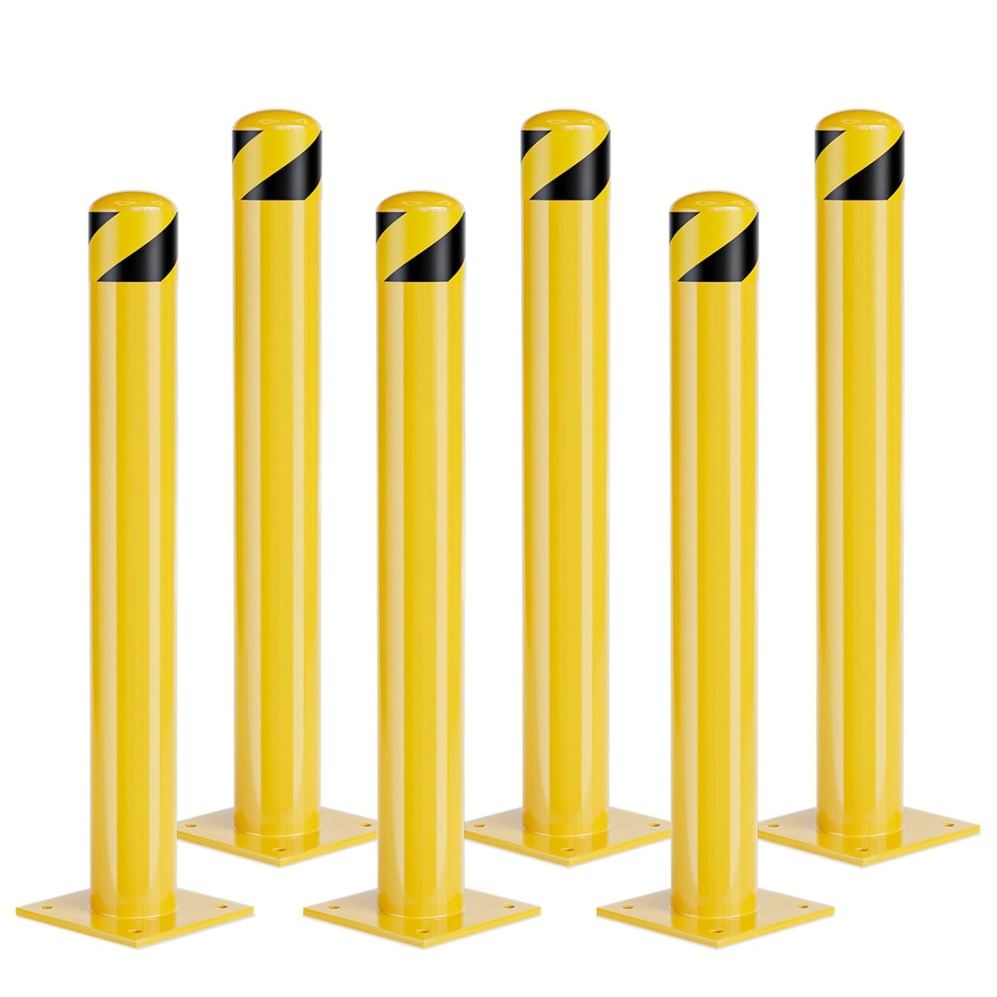 Safety Bollards for High Traffic Areas - Durable Steel Posts