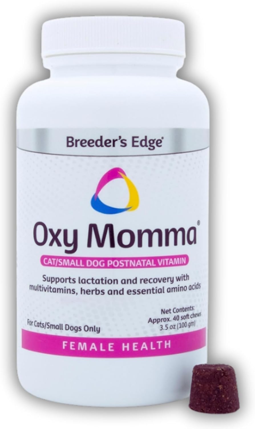 Breeder's Edge Oxy Momma Soft Chews for Lactating Dogs & Cats