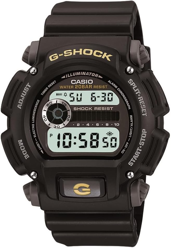 Casio G-Shock DW9052-1BCG: Stylish Black Digital Watch