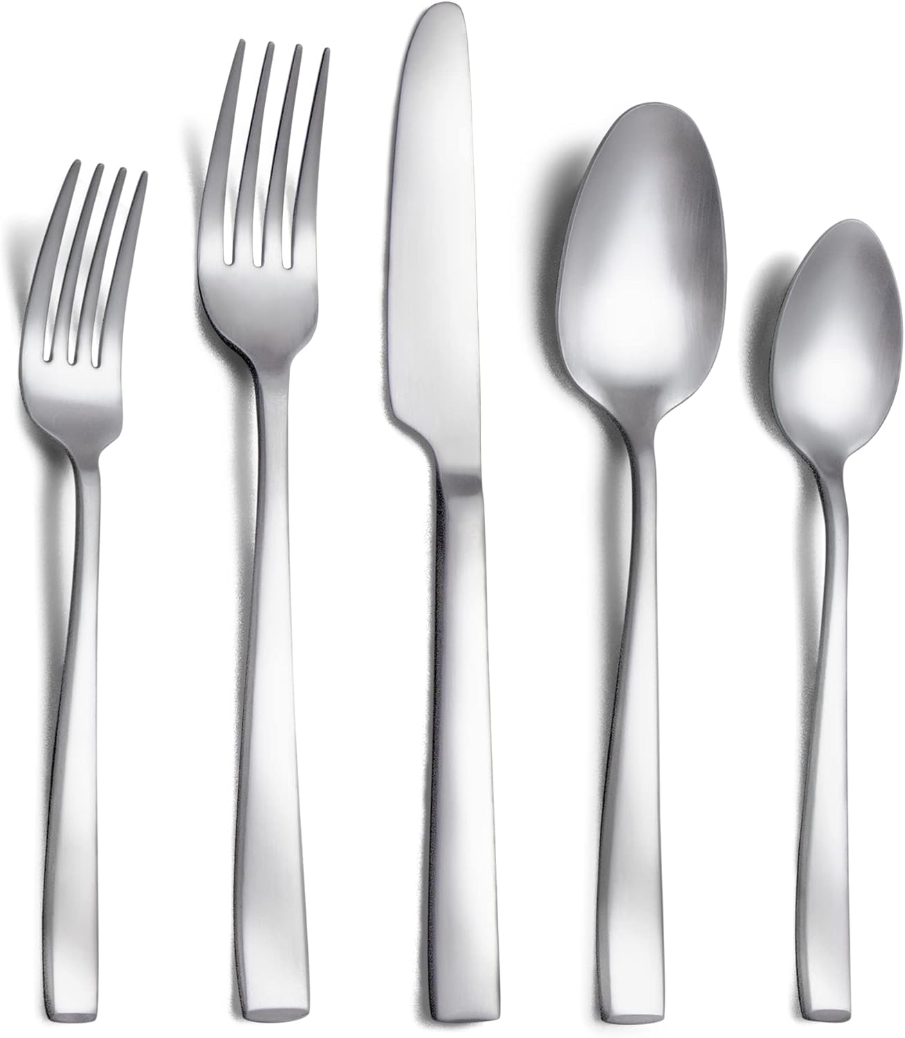 40 Piece Silverware Set Service for 8, Premium Stainless Steel