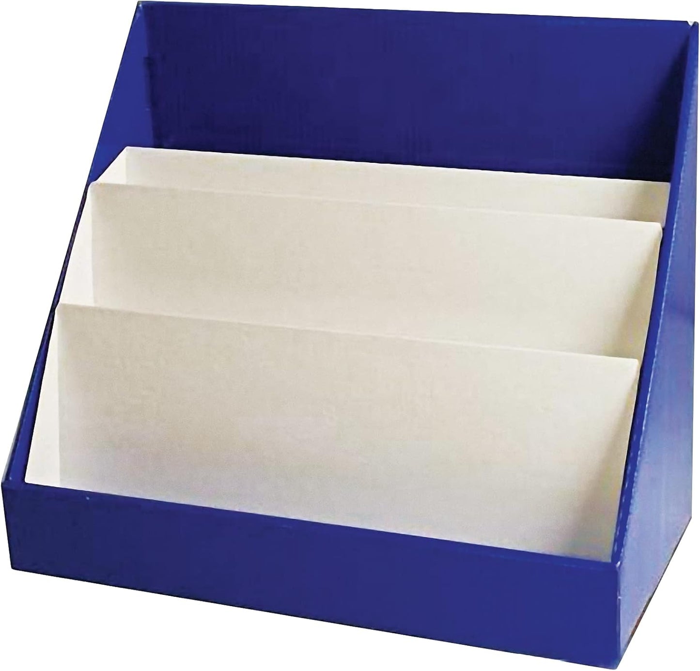 Classroom Keepers 3-Tiered Cardboard Book Shelf for Easy Organization