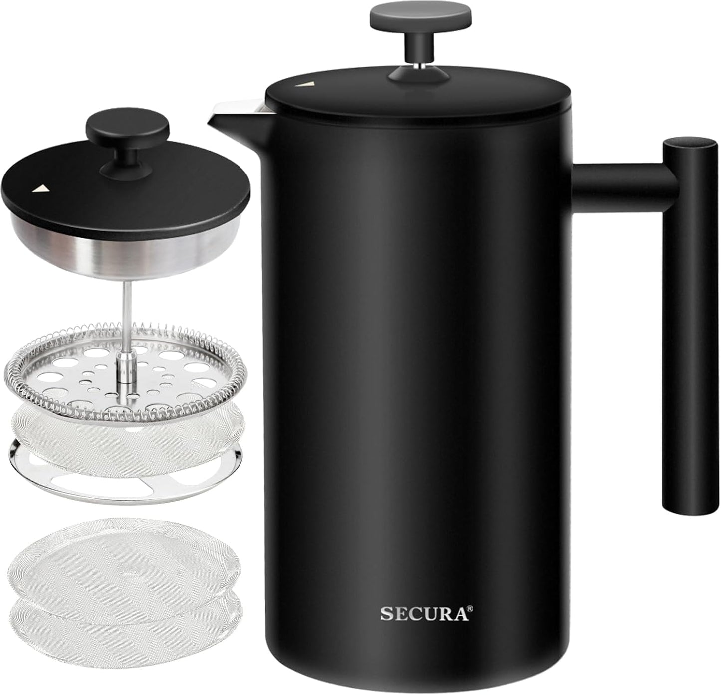 Secura French Press Coffee Maker for Rich, Full-Bodied Flavor