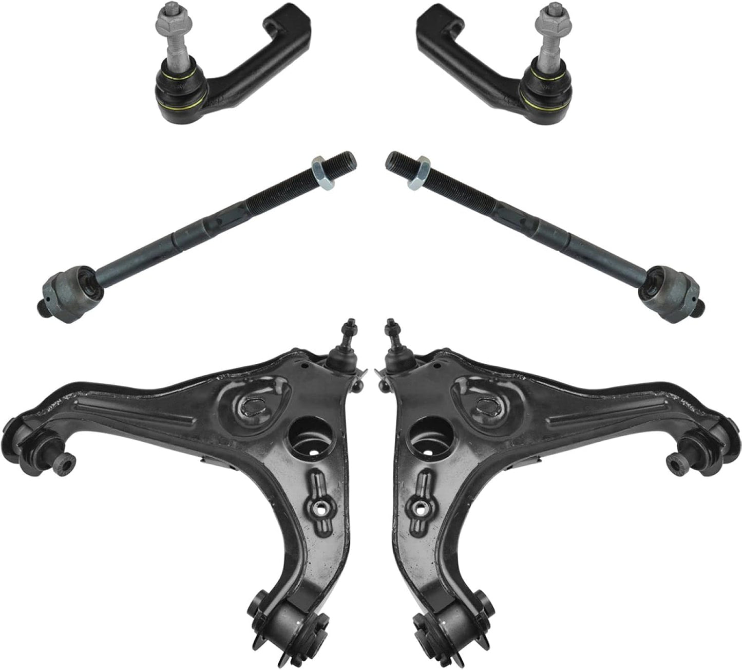 TRQ Front Steering & Suspension Kit Control Arm for Ford F-150