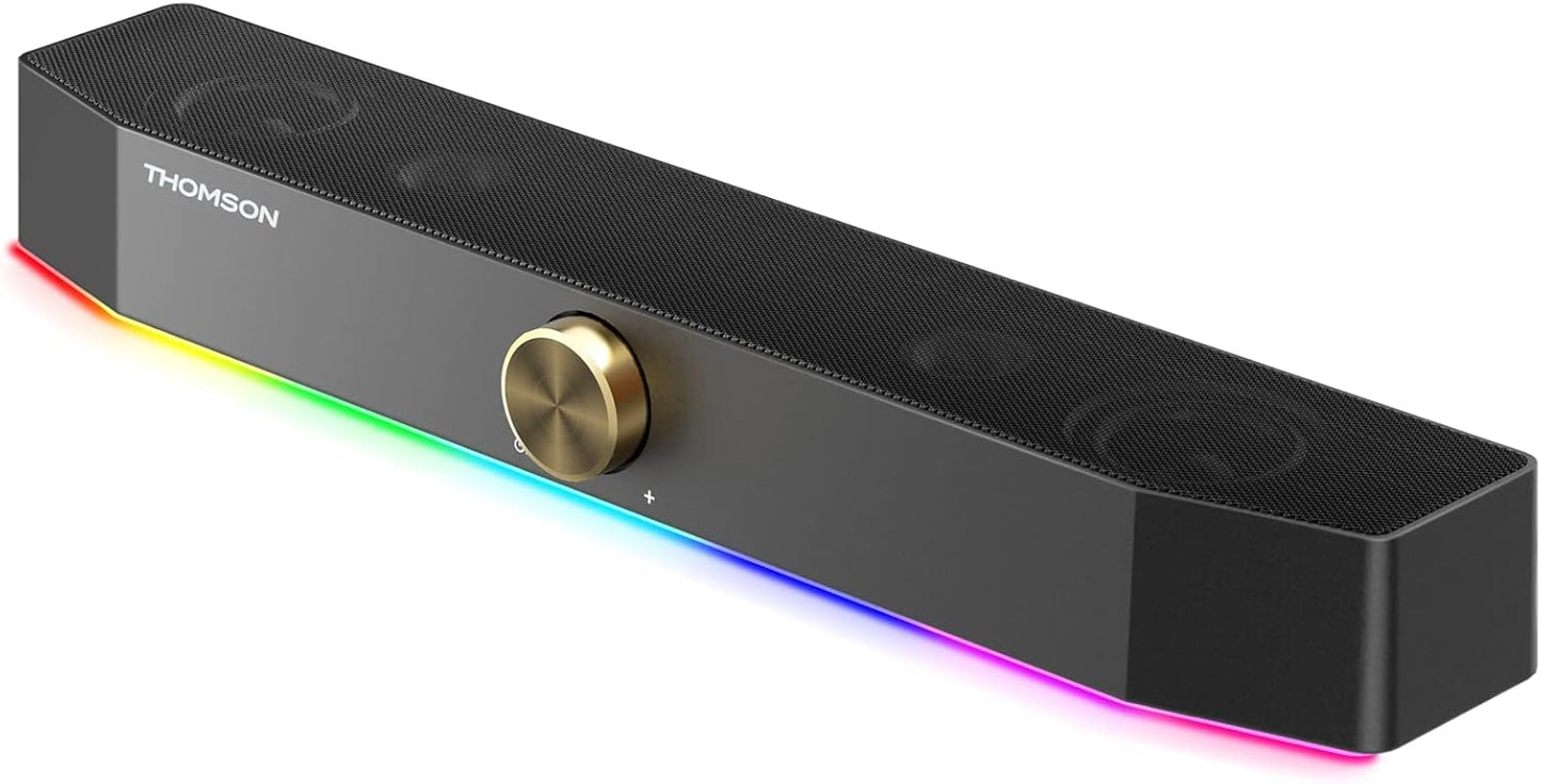 THOMSON RGB SoundBar: Immersive 10W Stereo Sound