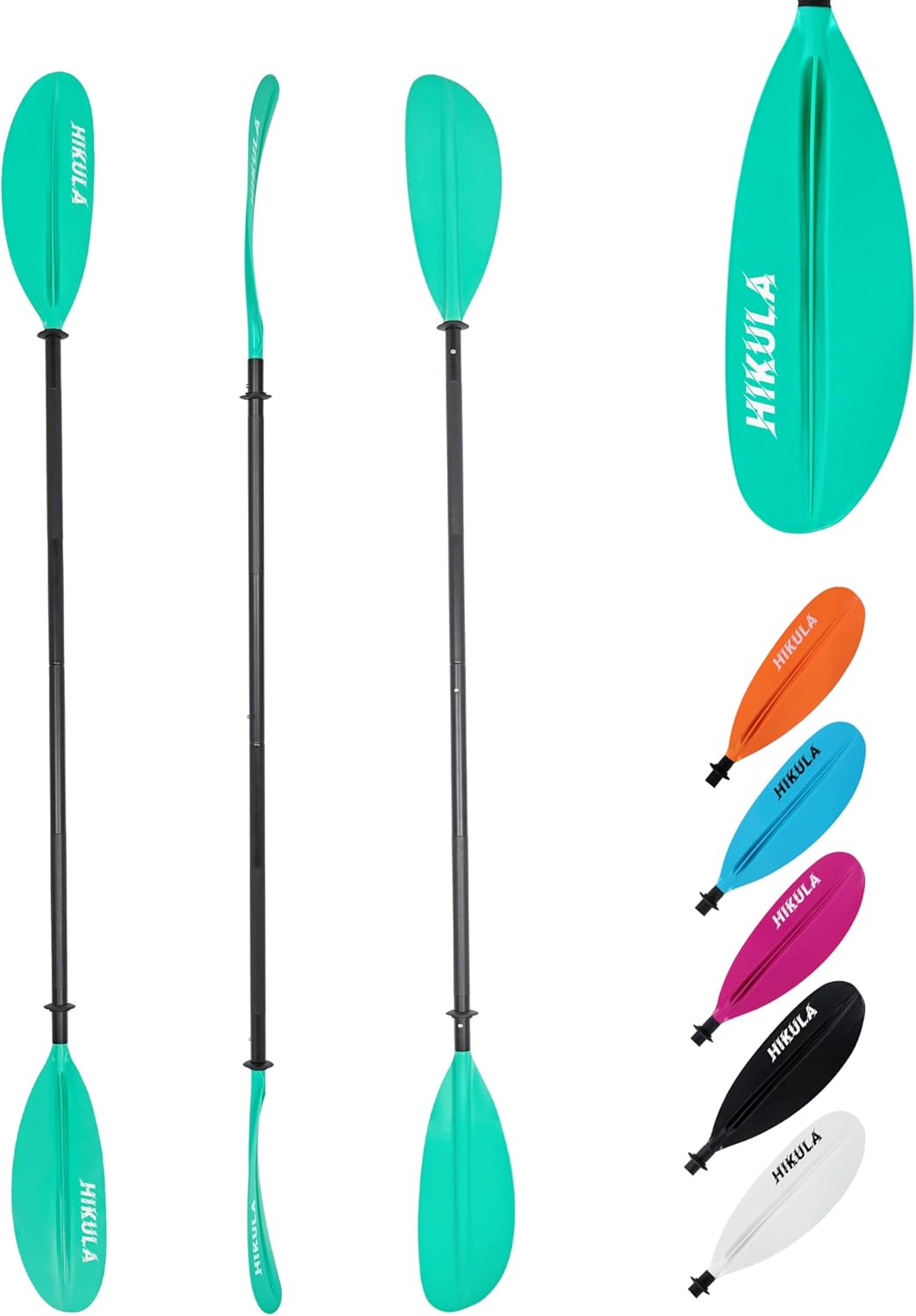 Lightweight Adjustable Kayak Paddle with Aluminum Shaft Design