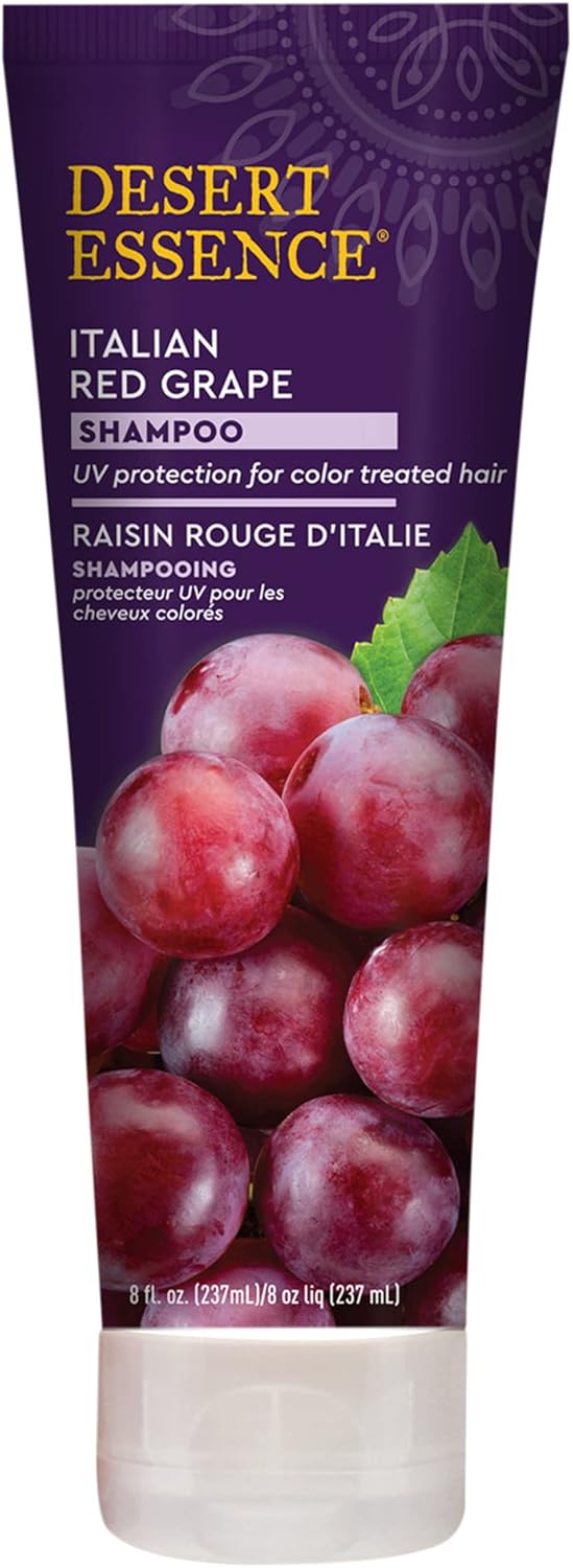 Desert Essence Grape Shampoo - Moisturizing UV Protection