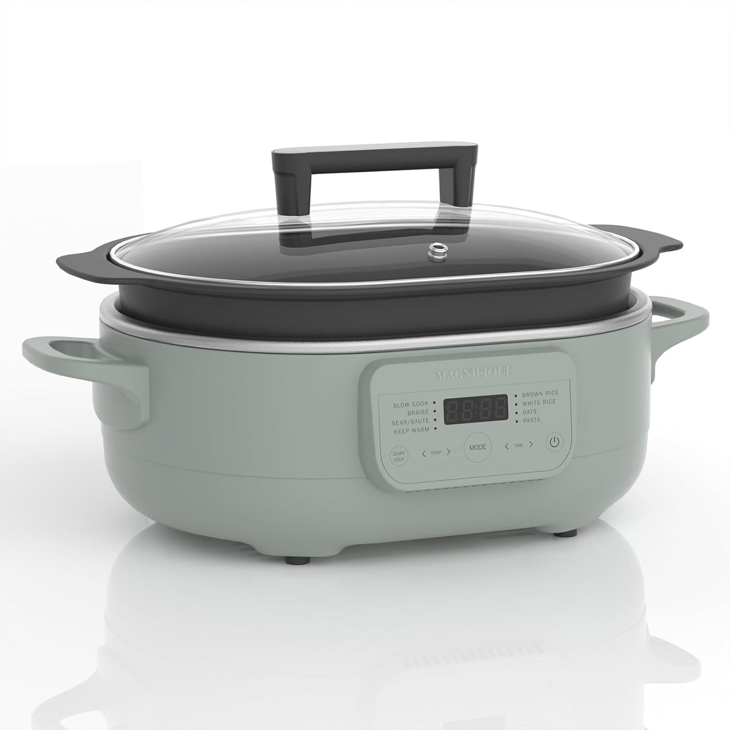 MAGNIFIQUE 6 Quart Multi-Cooker: 8-in-1 Programmable Kitchen Tool