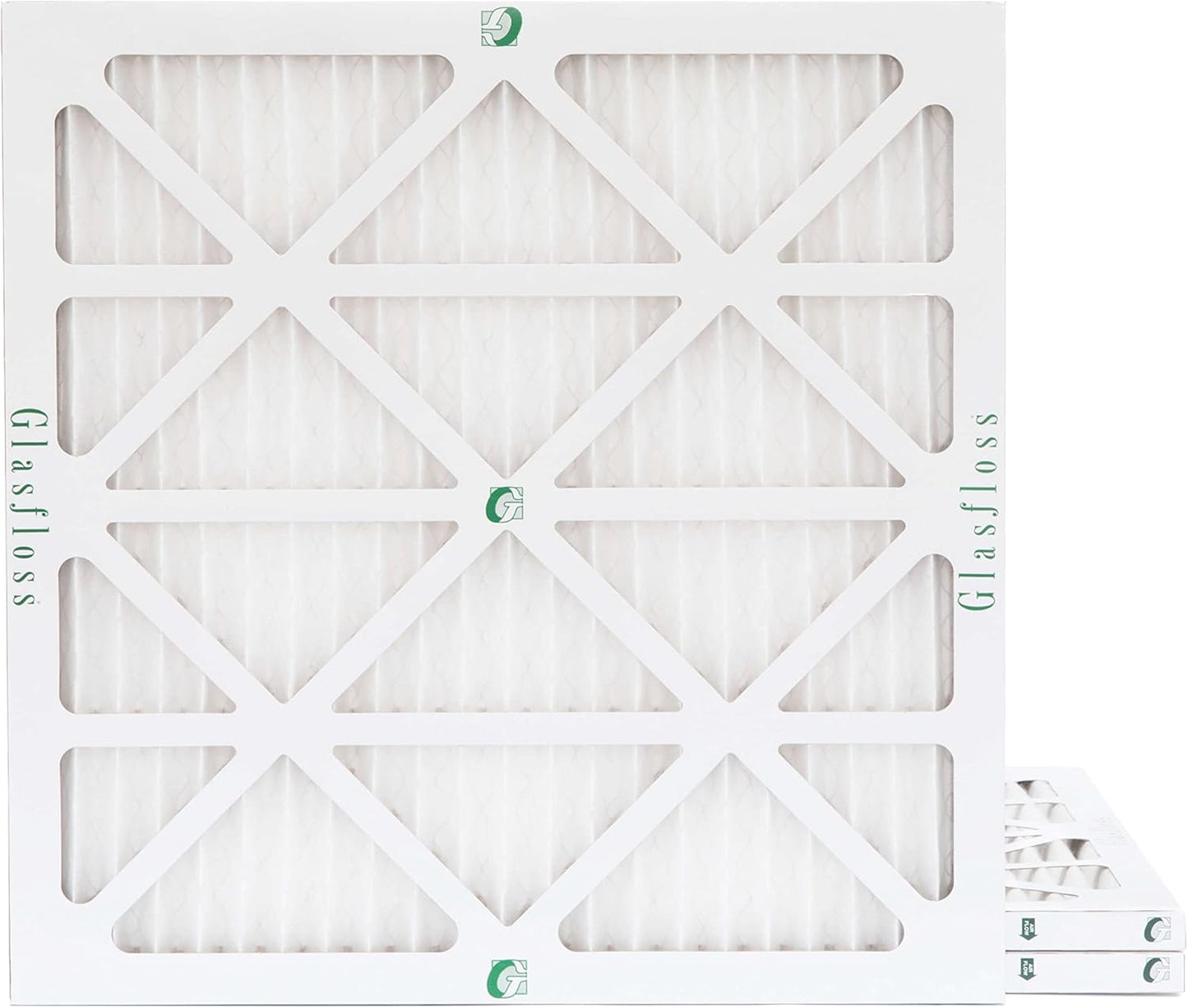 Glasfloss ZL MERV 10 Air Filters 24x24x1 for AC and Furnace