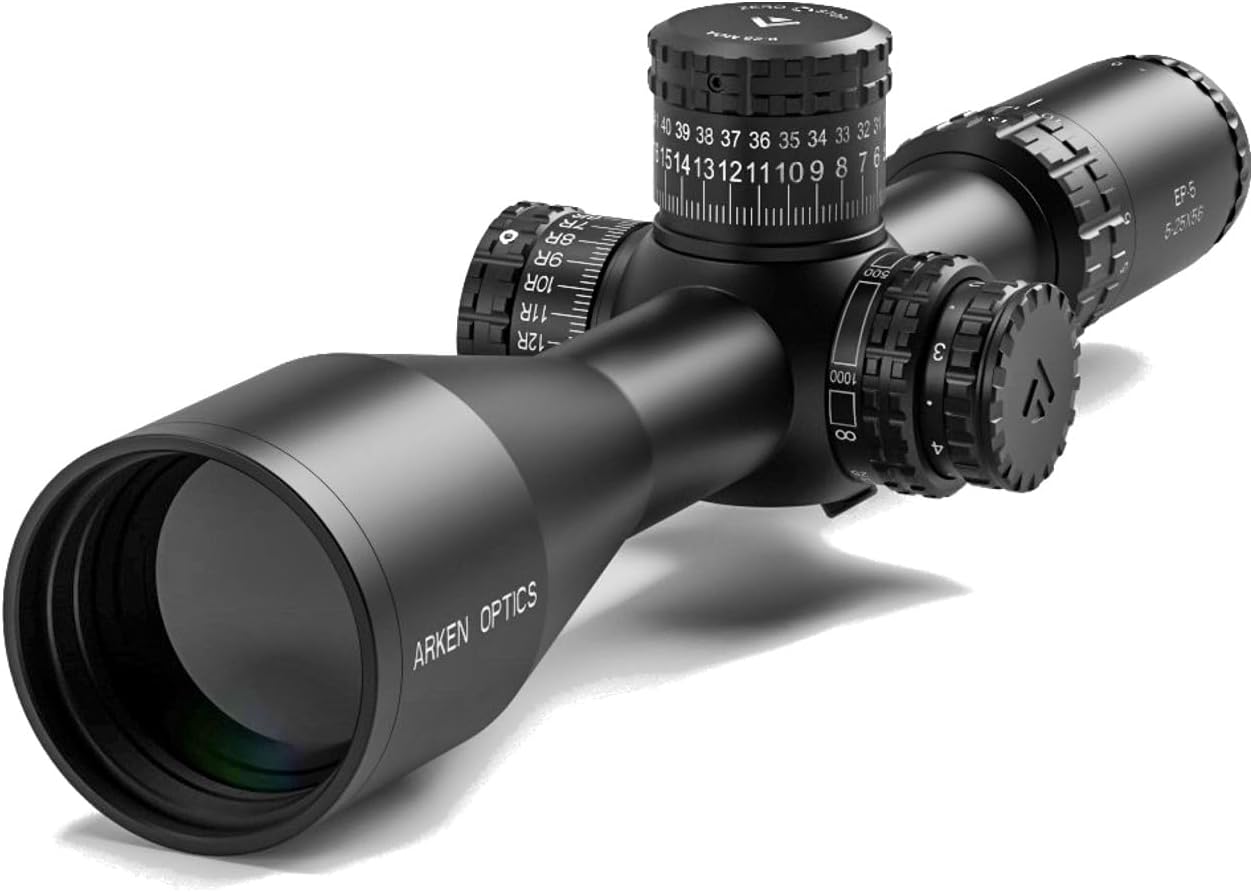 Arken Optics EP5 5-25X56 Rifle Scope with Illuminated Reticle