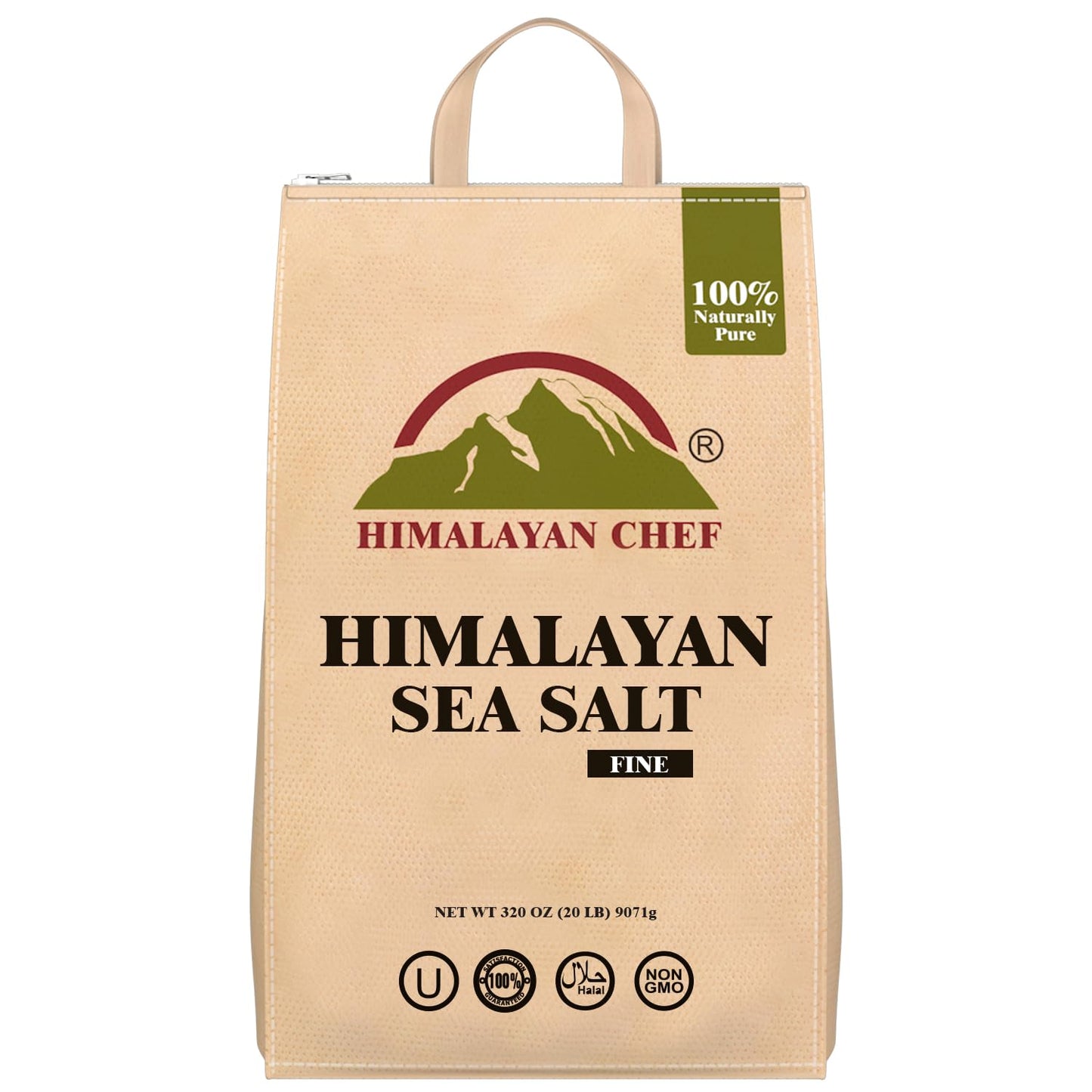 Himalayan Chef Gourmet Sea Salt for Daily Cooking Needs