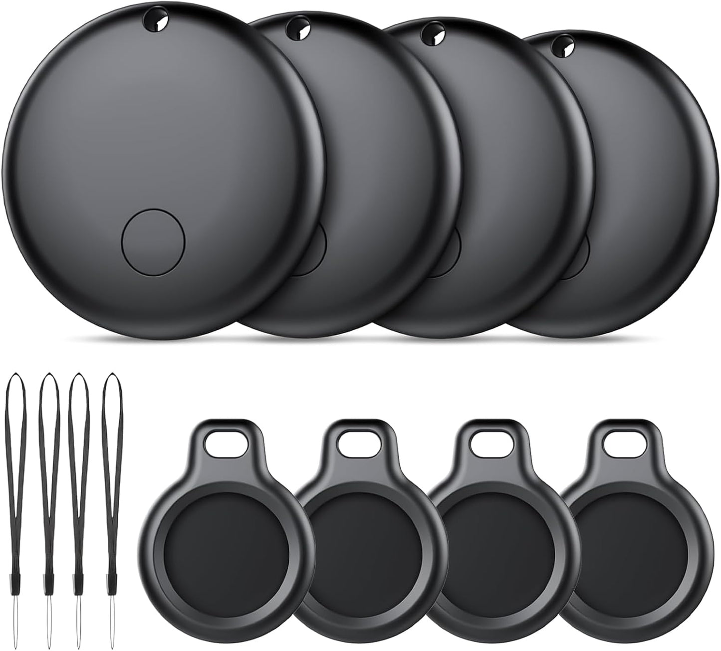 Android Air Tracker 4 Pack - Bluetooth Tracker Tags for Easy Use