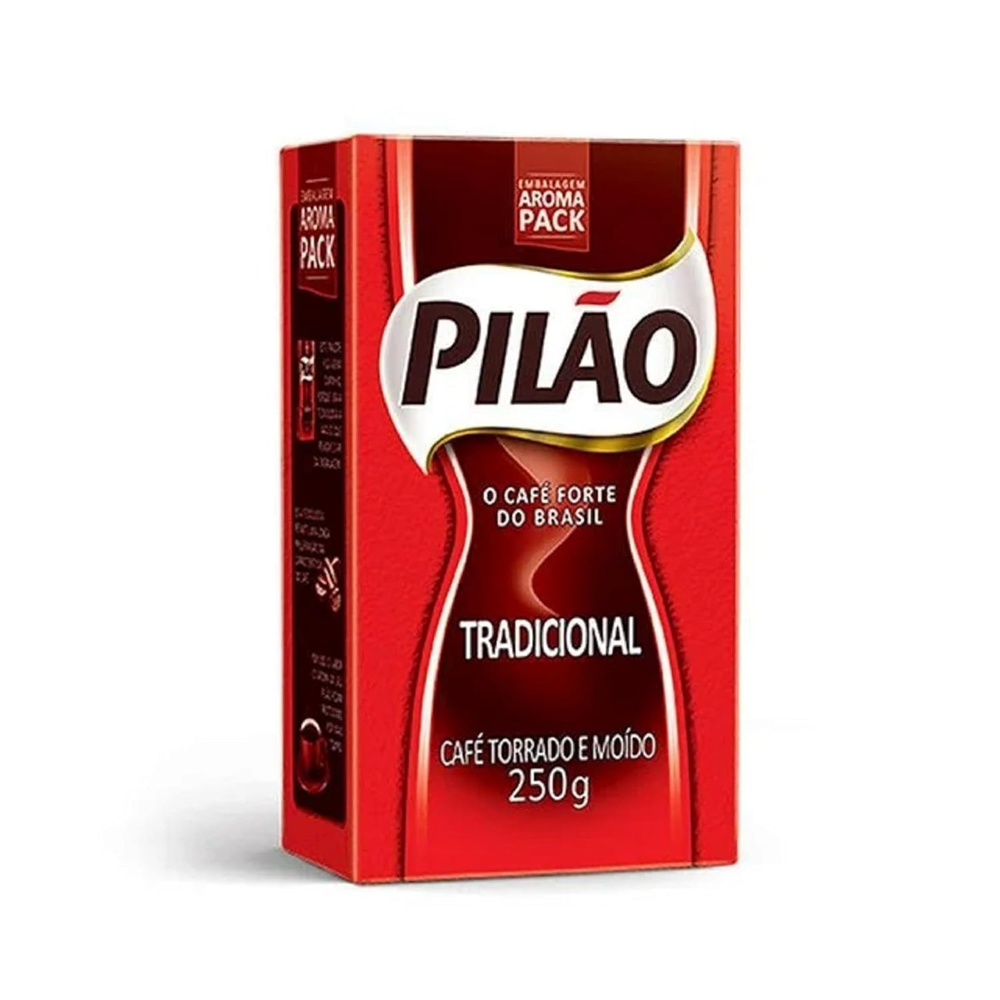 Coffee Roast and Ground - Pilao 8.8oz - Gluten-Free Pack of 08