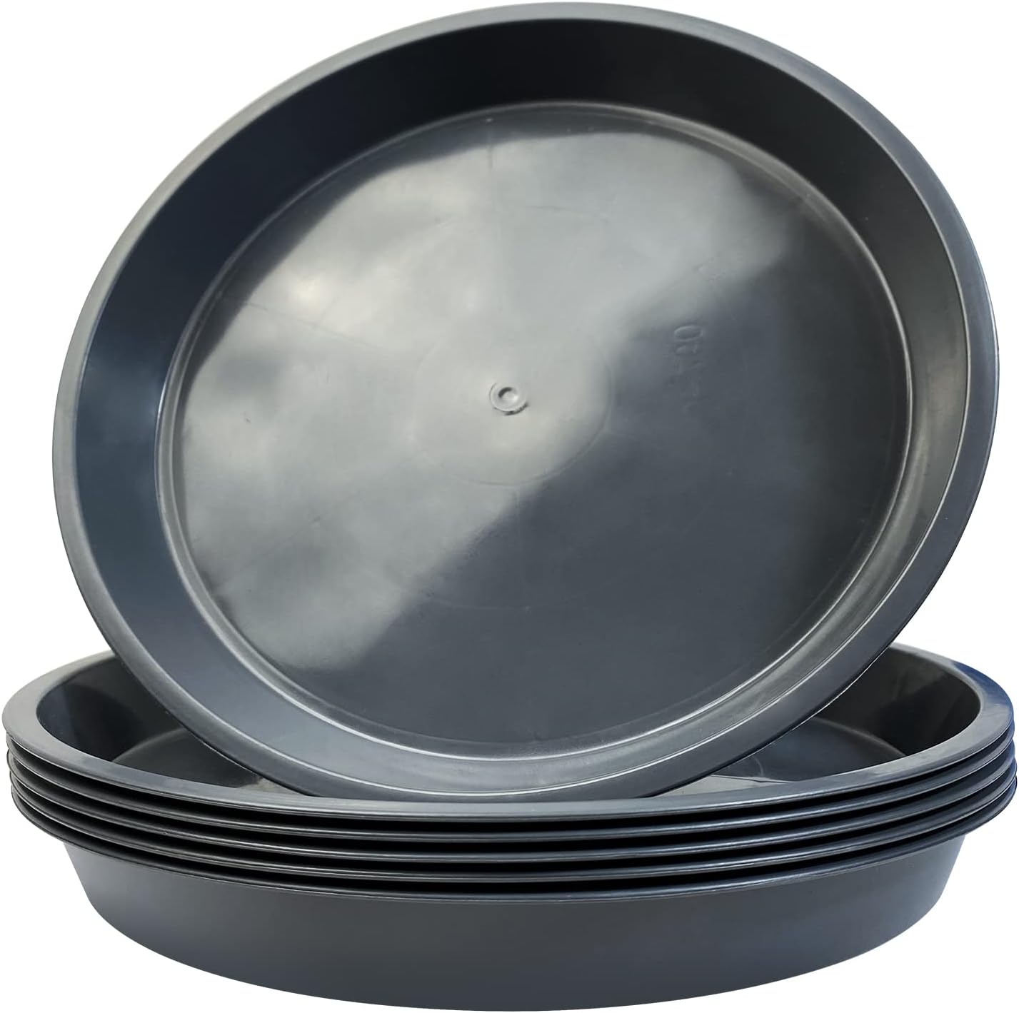6 Pack 18 Inch Plant Saucer for Indoor and Outdoor Use