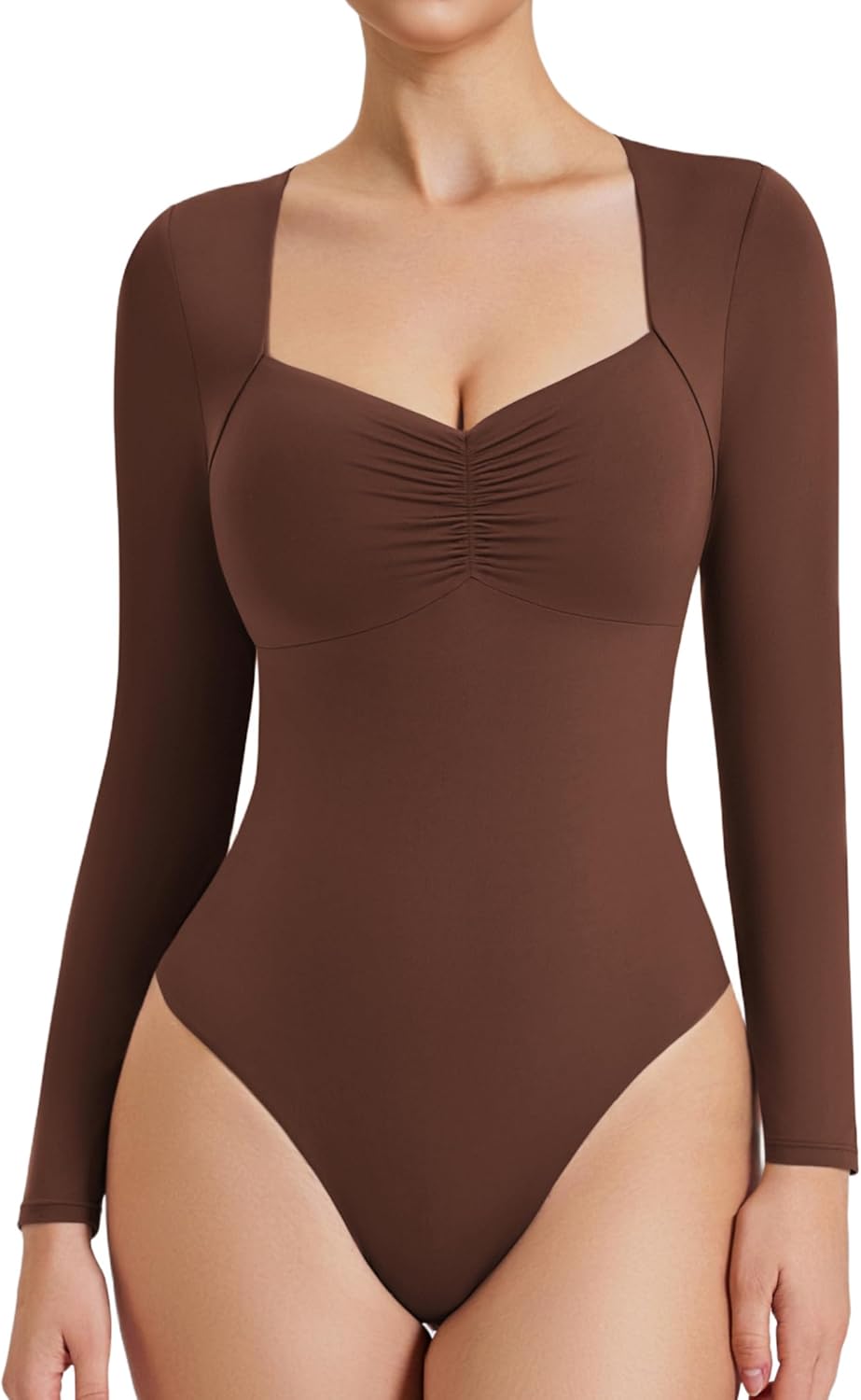 Avidlove Women's Sexy Sweetheart Neckline Bodysuit for All Occasions