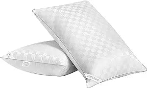 King Size Pillows Set of 2 for All Sleepers - Soft & Breathable