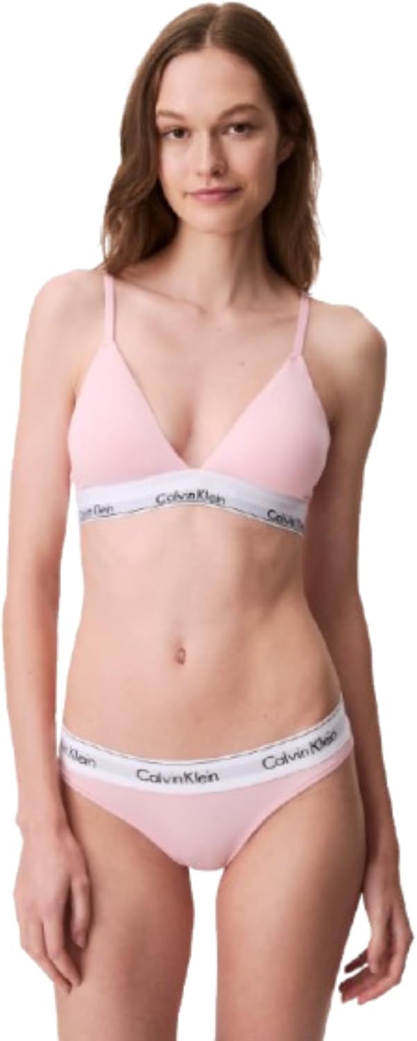 Calvin Klein Women's Modern Cotton Lightly Lined Bralette Review