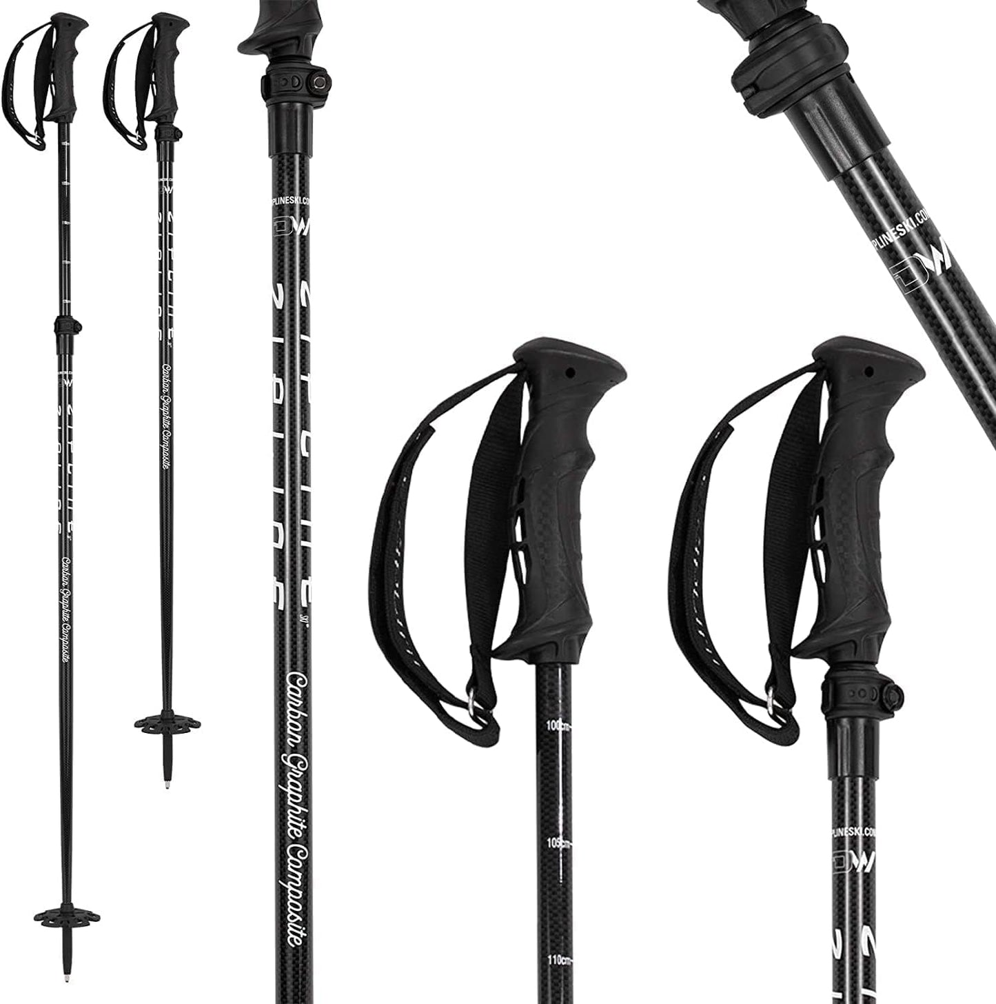 Zipline Ski Poles: Lightweight & Durable