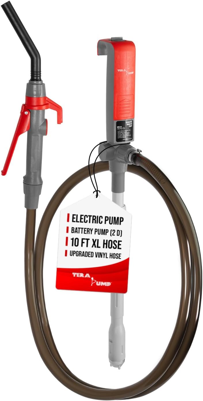 TERA PUMP Portable Battery Powered Gas Transfer Pump Review