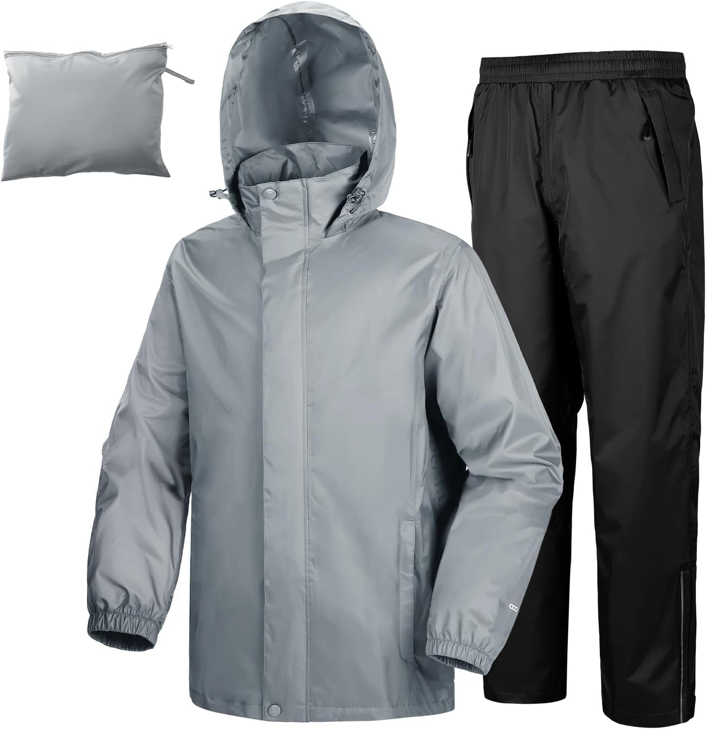 33,000ft Men's Rain Suit Packable Waterproof Gear for Outdoor Use