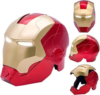 Electronic Helmet Mark 43 Wearable LED Eyes Replica for Kids