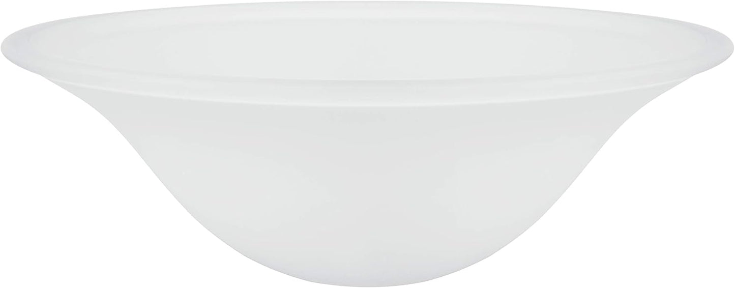 Aspen Creative Frosted Replacement Torchiere Glass Shade 15 in