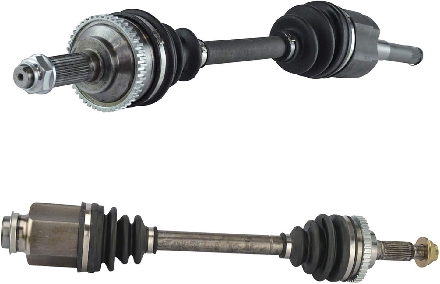 TRQ Front CV Axle Shaft Assembly Set for Ford Probe & Mazda 626