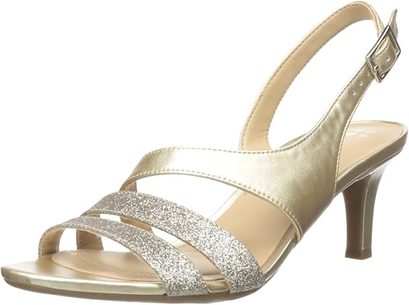 Womens Taimi Strappy Mid Heel Slingback Dress Sandals for Style