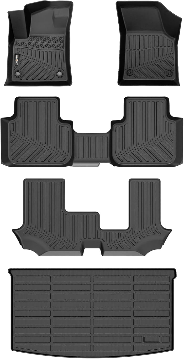Custom Fit TPE All Weather Floor Mats for Volkswagen Atlas 2018-2025