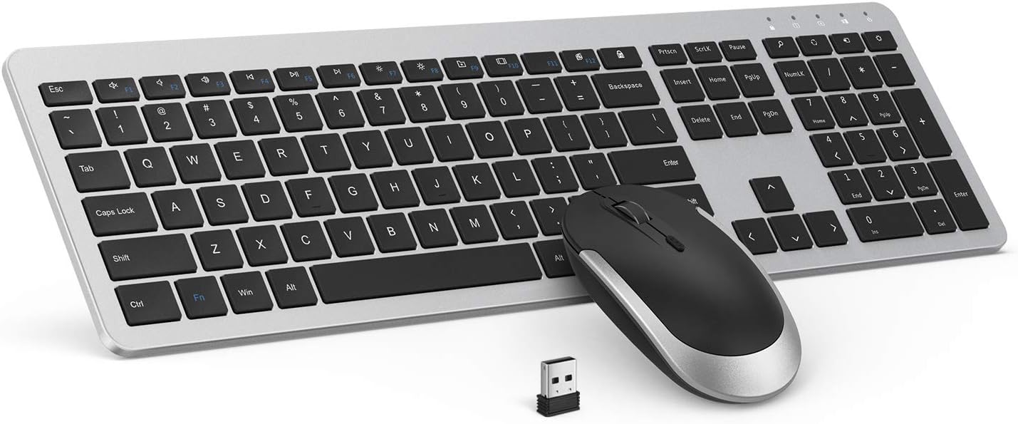 Seenda Slim Wireless Keyboard & Mouse Combo