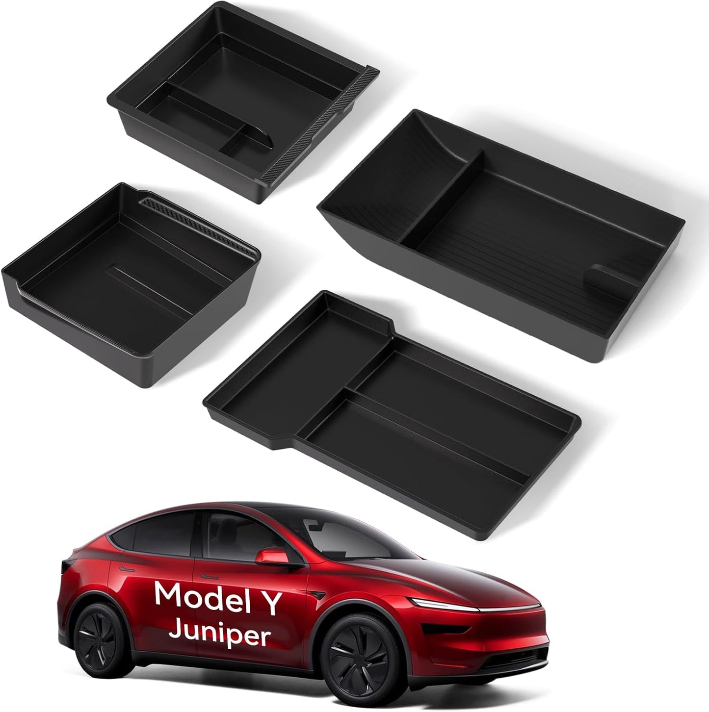 Tesla Model Y Juniper Center Console Organizer for 2025 2026