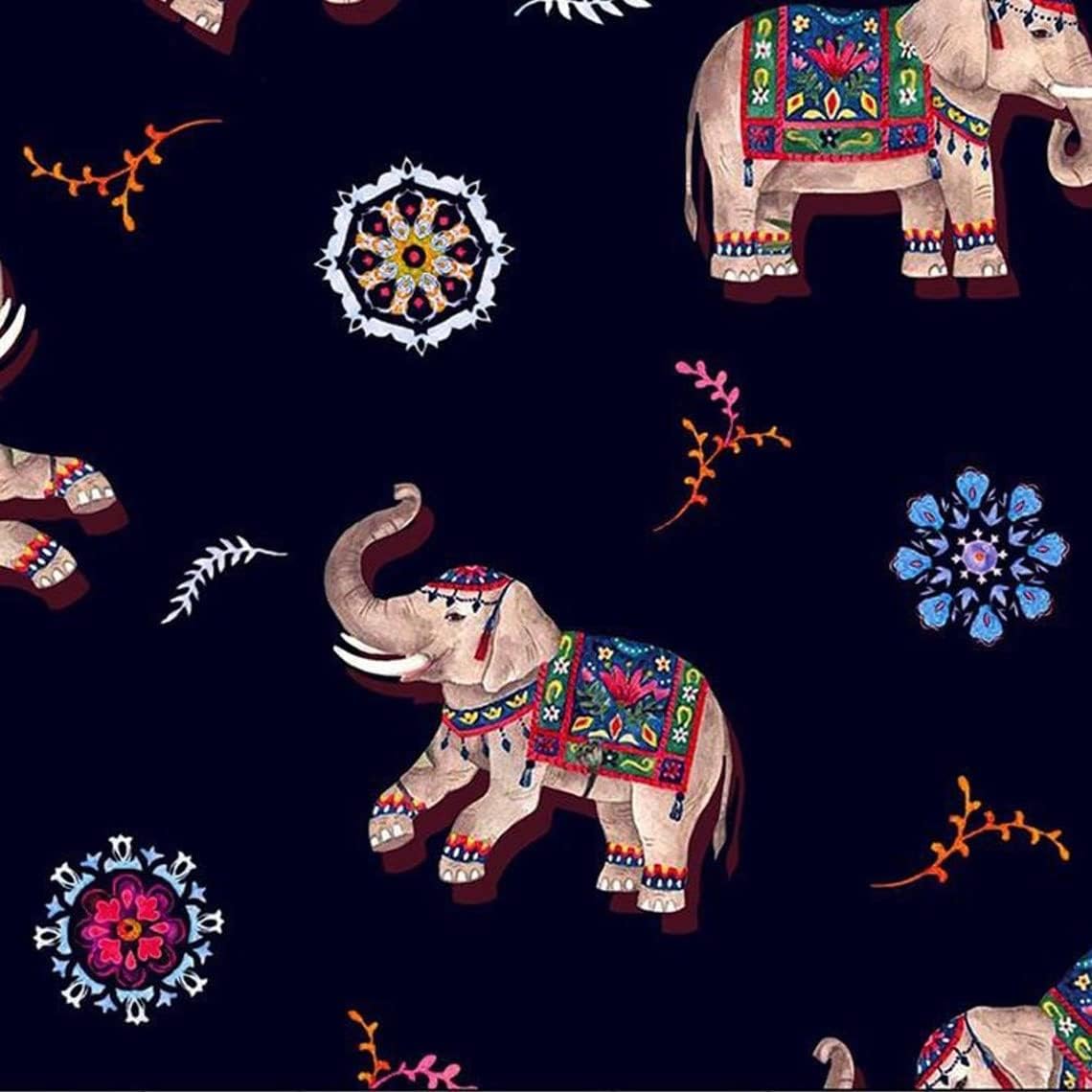 100% Combed Cotton Printed Quilting Fabric for Crafts & DIY