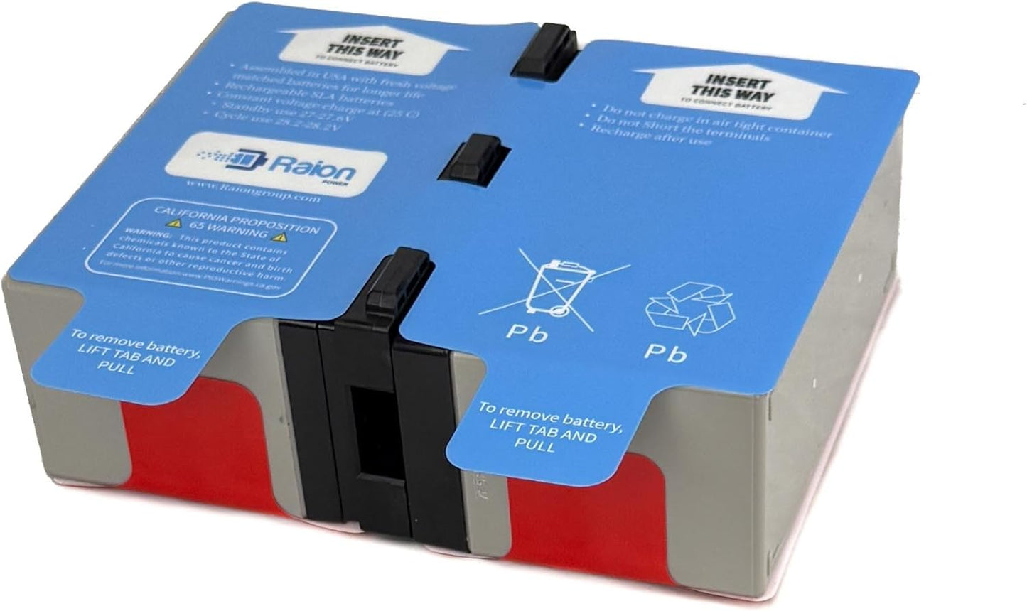 24V 7.5Ah Replacement RBC123 Battery for APC UPS Units