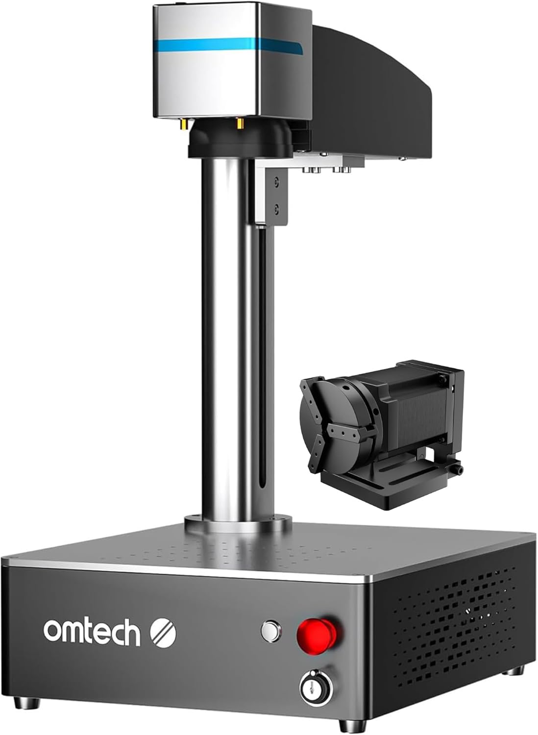OMTech 30W MOPA Fiber Laser Engraver: Color Metal Marking