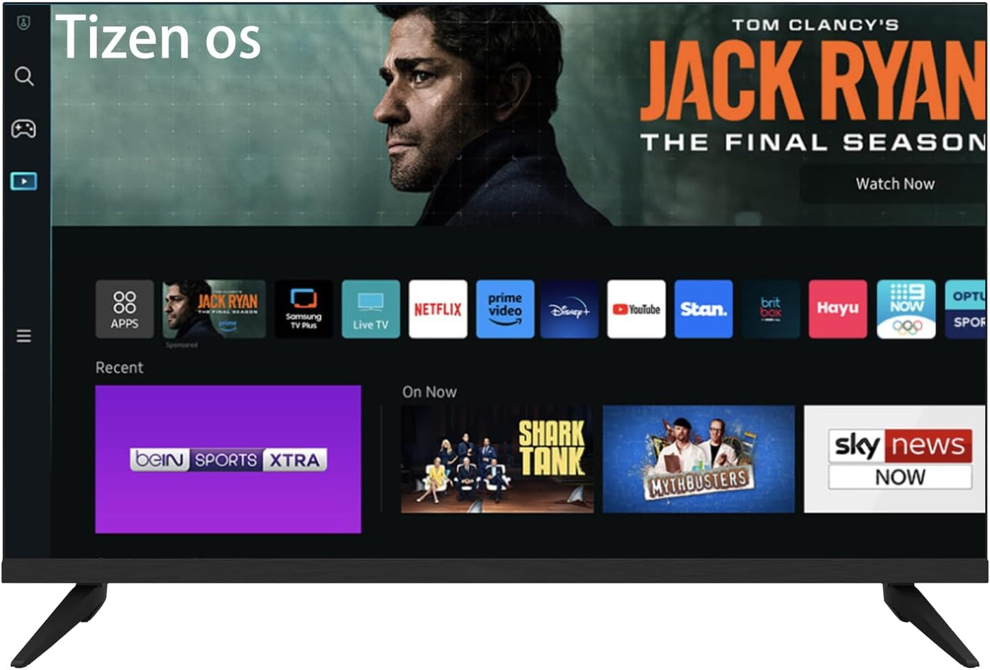 ATYME 32 HD Smart TV Powered by Tizen OS - Samsung TV Plus, Netflix, 3 HDMI