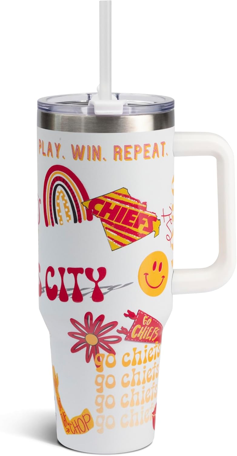 NFL Game Day Tumbler - 40oz Stainless Steel Insulated Cup