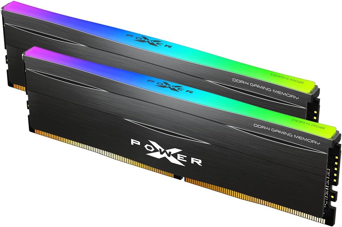 Silicon Power Gaming DDR4 16GB Kit with RGB for High Performance