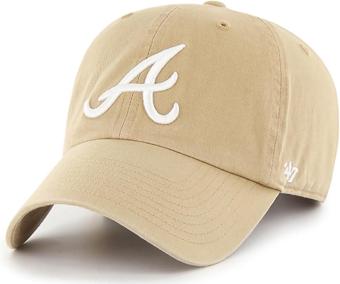 Atlanta Braves Adjustable Strap Baseball Dad Hat for Fans