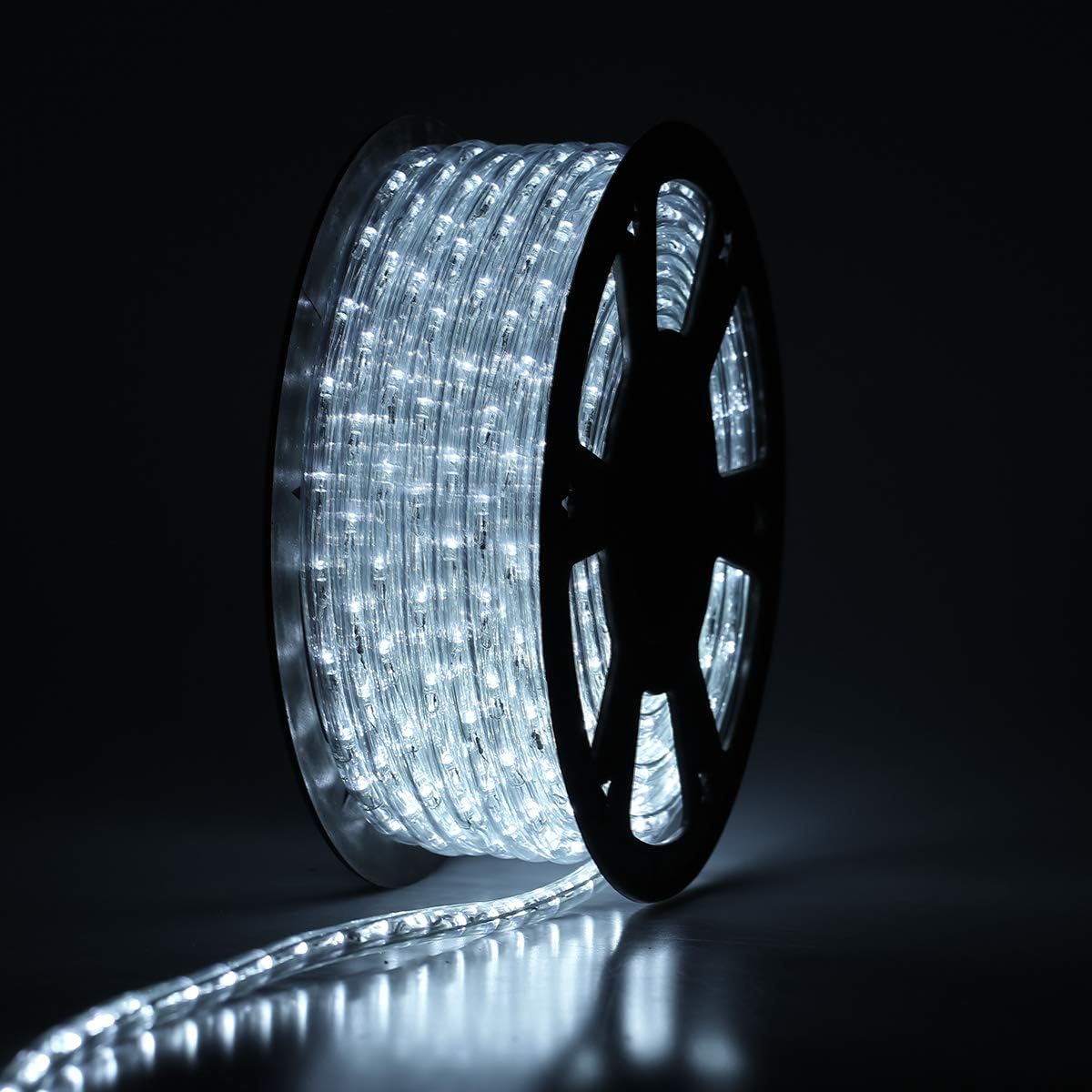 100Ft LED Rope Lights for Indoor and Outdoor Decorative Lighting