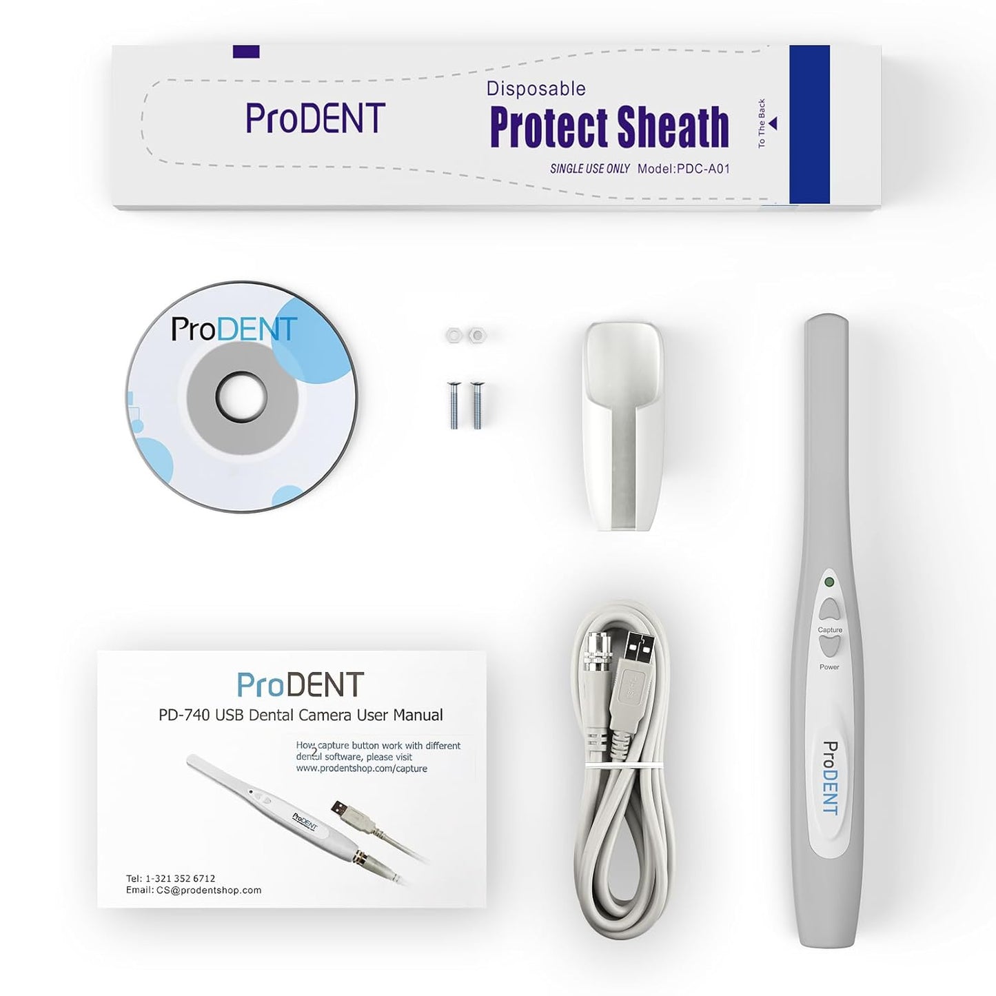 ProDENT Intraoral Camera: Capture Button for Eaglesoft & More