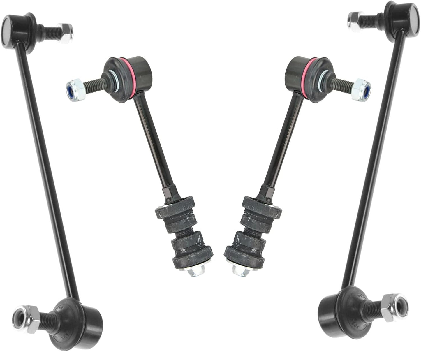 TRQ Front & Rear Sway Bar Stabilizer Link Set for Captiva Sport